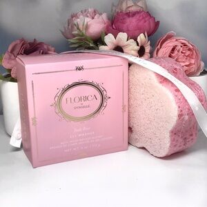 NEW Enhanced Spongelle Jude Rose FLORICA Body Buffer Sponge XL, 113g *BNIB!